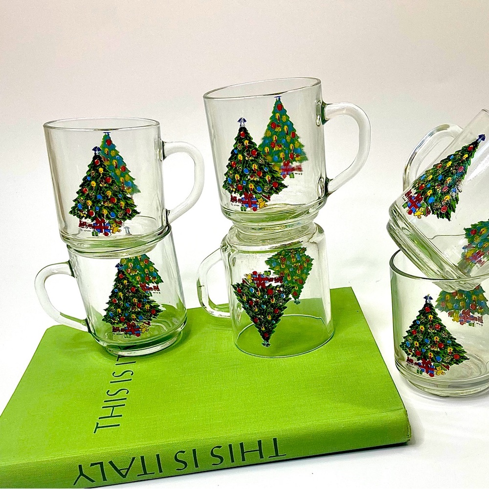 Vintage Christmas mugs